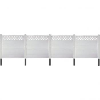PVC Sichtschutz LANGLEY 2, TETZNER & JENTZSCH, 180cm hoch