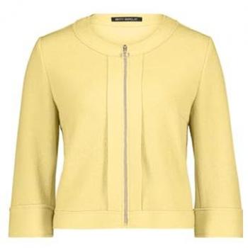Rundhals Blazer-Jacke für Damen
