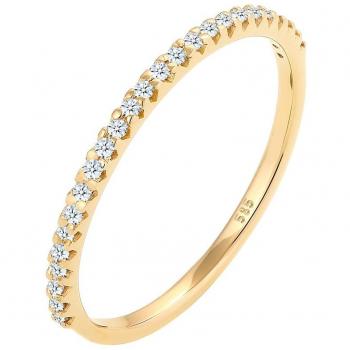 DIAMORE Geo Microsetting Ring Damen 0.25 ct. in 585 Gold