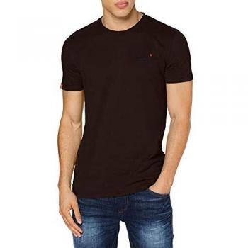 T-shirt Superdry, Rouge (Mulled Burgundy Marl V6V), M Homme
