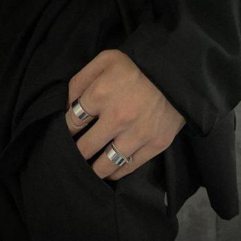 Bague de Saint-Valentin en acier inoxydable