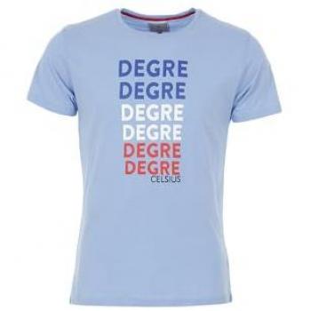 Cegrade Light Blue T-shirt a maniche corte uomo, modello 1M