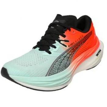 Women's PUMA Deviate Nitro 3 Hyrox – Green & Glowing Red Dual‑Color