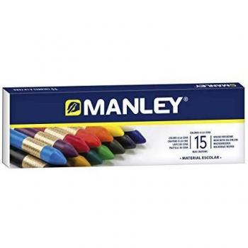 Manley 15 couleurs de cires molles