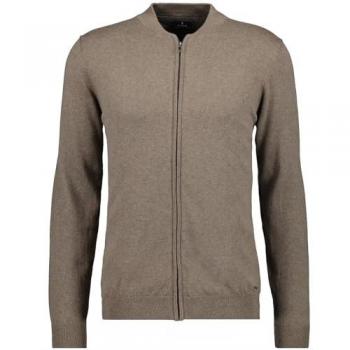 Herren Strickfleecejacke RAGMAN, Camel, M