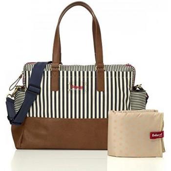 Millie Baby Mel SAC à Langer Blau Marine Streifen BM 7096