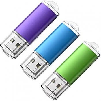 USB-Flash-Laufwerk 3 Farben USB Speicherstick für die Arbeit/Schule