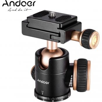 Trépied Andoer Q30 avec vis 1/4 et 3/8