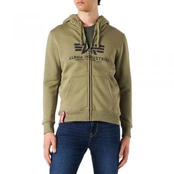 Sweat à capuche Alpha Industries Basic Zip BL