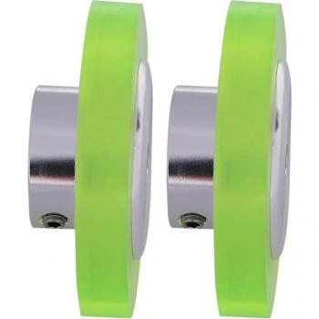 2-Pack 200Mm Polyurethane Encoder Wheels