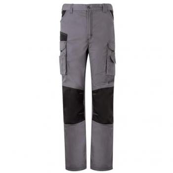 Pantalón Canvas Bicolor Multibolsillos Velilla