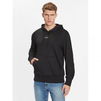 Calvin Klein Canvas Curve Felpa con Taglio Curvo Nera
