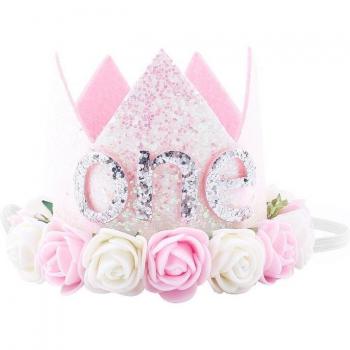 Girls' Birthday Flower Headband