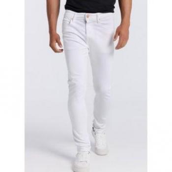 Jeans Uomo Six Valves 132920-50012-1213 Skinny Bianchi 38