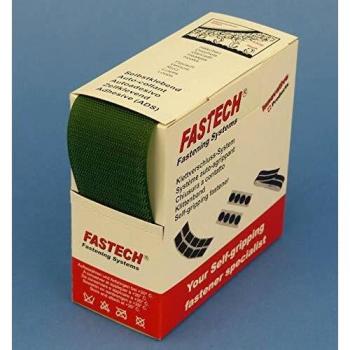 FASTECH® B50-STD-H-033505 Green Hook-and-Loop Sew-On Tape 5m x 50mm