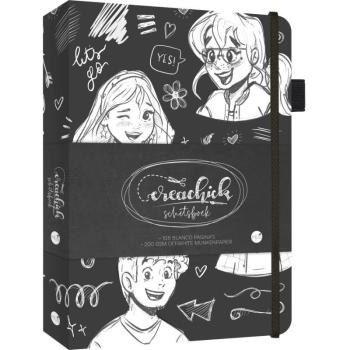 CreaChick Schetsboek Black