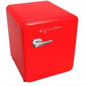Infiniton CL‑V48 Réfrigérateur Combinaison Pose Libre 46 L Rouge