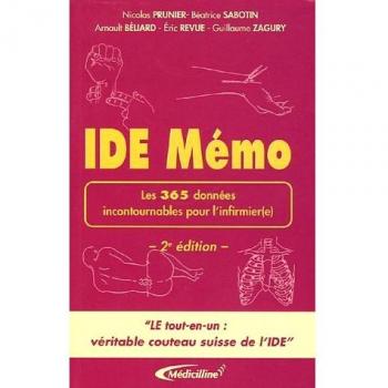 IDE Mémo : Les 365 données incontournables pour l'infirmier