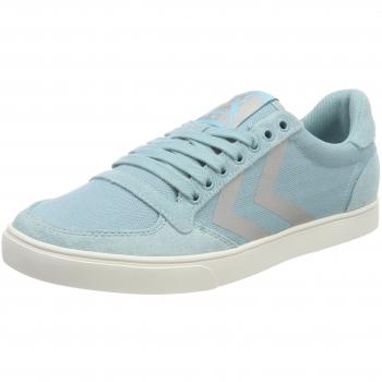 Hummel Damen Slimmer Stadil HB Low Blau-Nile-Blue-Sneaker, Größe 40 EU