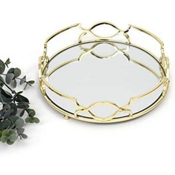 Annibells Elegant Candle Glass Plate