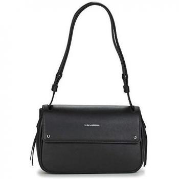 KARL LAGERFELD Borsa a spalla donna K/IKON SHOULDERBAG Nero – Tendenza Moderna