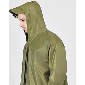 Chaqueta impermeable de estilo largo para lluvia