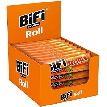 BiFi Roll – Original Salami Snack im Teigmantel – 24 x 50 g