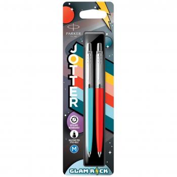 Parker Jotter Originals penna a sfera, Collezione Glam Rock, Azur