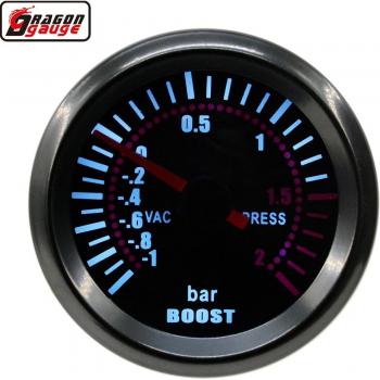 Dragon 52mm Mechanical Turbo Boost Meter -1~2 Bar