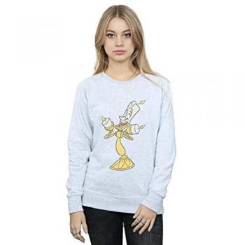Grey Glamour: Disney Beauty & The Beast Sweatshirt