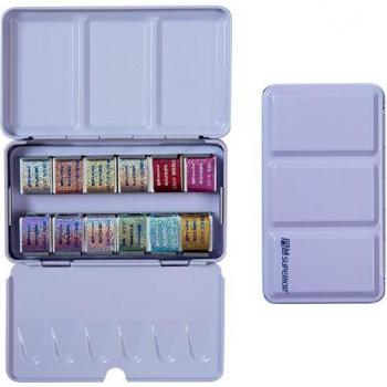 Pearlescent Glitter Watercolor Paints Set