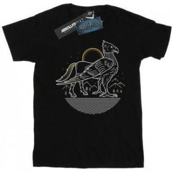 Top para Niños: Buckle Line Art Harry Potter