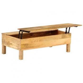 Mango Hardwood Coffee Table, 110x55x35 cm – Studio Finish