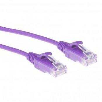 ACT Purple 15 cm LSZH U/UTP CAT6 Patchkabel snagless