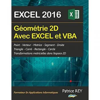 Geometrie 2D avec EXCEL 2016 et VBA