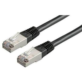 Cat 5e S/FTP 1 m Black Patch Cable (Roline 21150335)