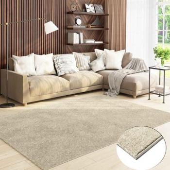 VIMODA Teppich Wohnzimmer Kurzflor Einfarbig für Schlafzimmer kinderzimmer weicher pflegeleichter, versch.