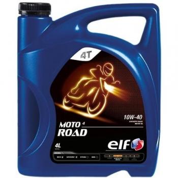 Huile moteur ELF Moto 4 Road 10W40 4L 4T