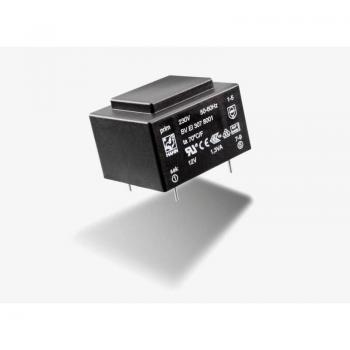 Trasformatore PCB 230 V a 15 V/AC 2,8 VA – modello Hahn BV EI