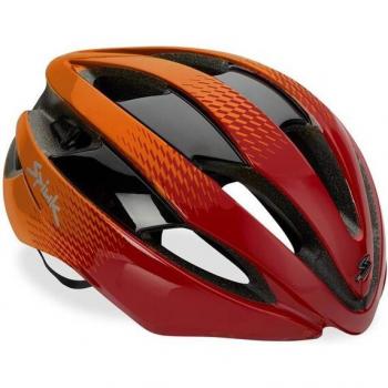 Casco de ciclismo Spiuk Eleo naranja rojo oscuro M-L
