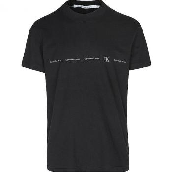 Camiseta Calvin Klein Jeans Negro Manga Corta