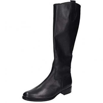 Gabor Langschuh-Stiefel, Damen, Schwarz, EU 39