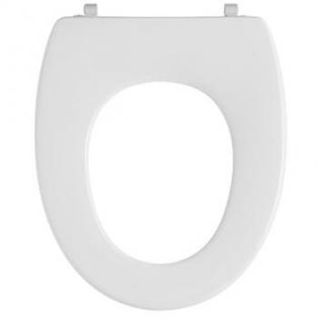 Pressalit Kinder WC-Sitz Pinocchio 211 Standard ohne Deckel, weiß, Universalscharnier BU5, Edelstahl