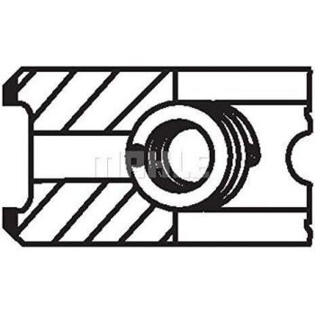 Piston Ring kit 02198V0 by MAHLE ORIGINAL