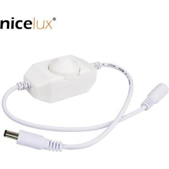 Bande LED 12-24V – Variateur d'Intensité, Bouton Compatible, Modulation Fil
