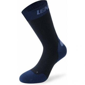 Chaussettes de compression mi-hautes Lenz 7.0 Merino Bleu taille 42 43 44