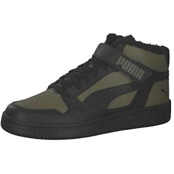 Puma Donne Stivali Sneaker Rebound Mid Verde 44.5