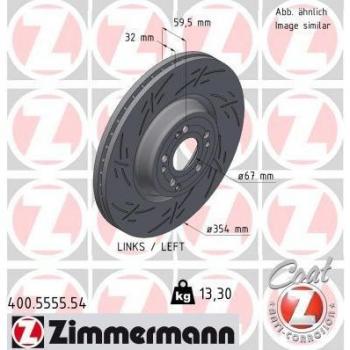 Disco Braking ZIMMERMANN 400.5555.54