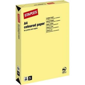 Kopierpapier Trophee 1977C, A4, 80g, kanariengelb, pastell