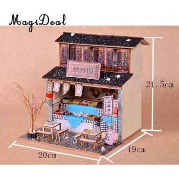 1/24 DIY Miniature Dollhouse with Furniture